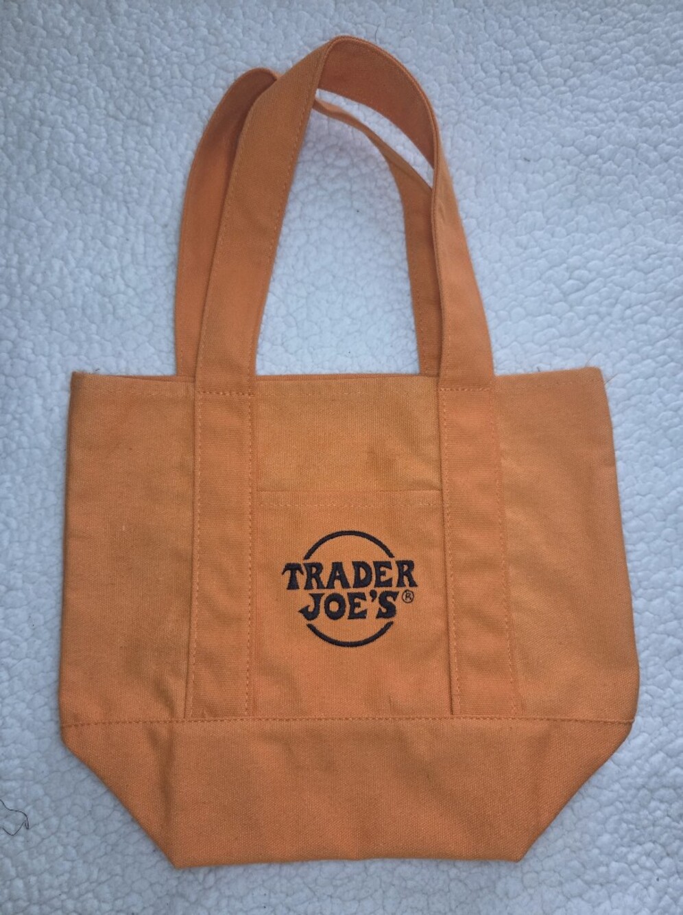 Trader Joe's Small Canvas Tote Bag NEW